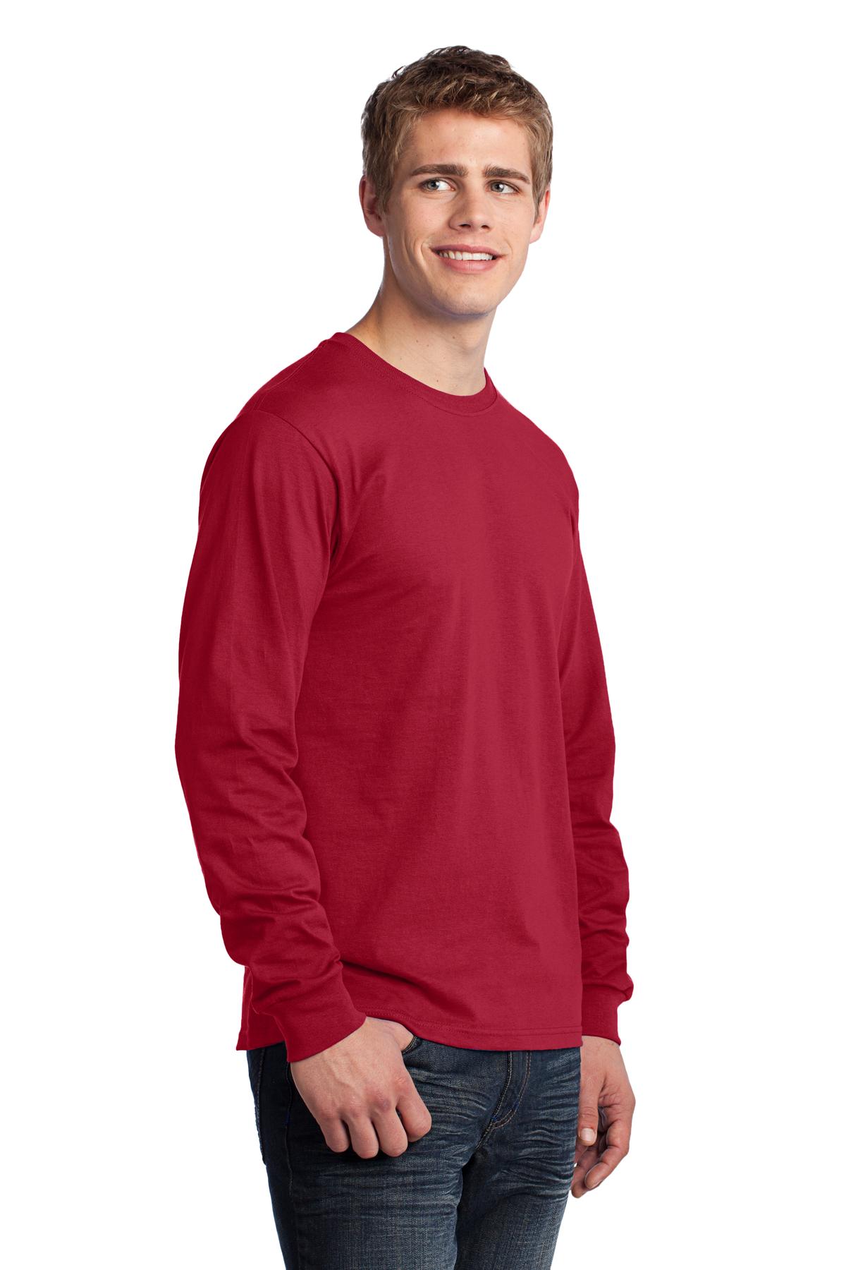 Port & Company - Long Sleeve Core Cotton Tee. PC54LS