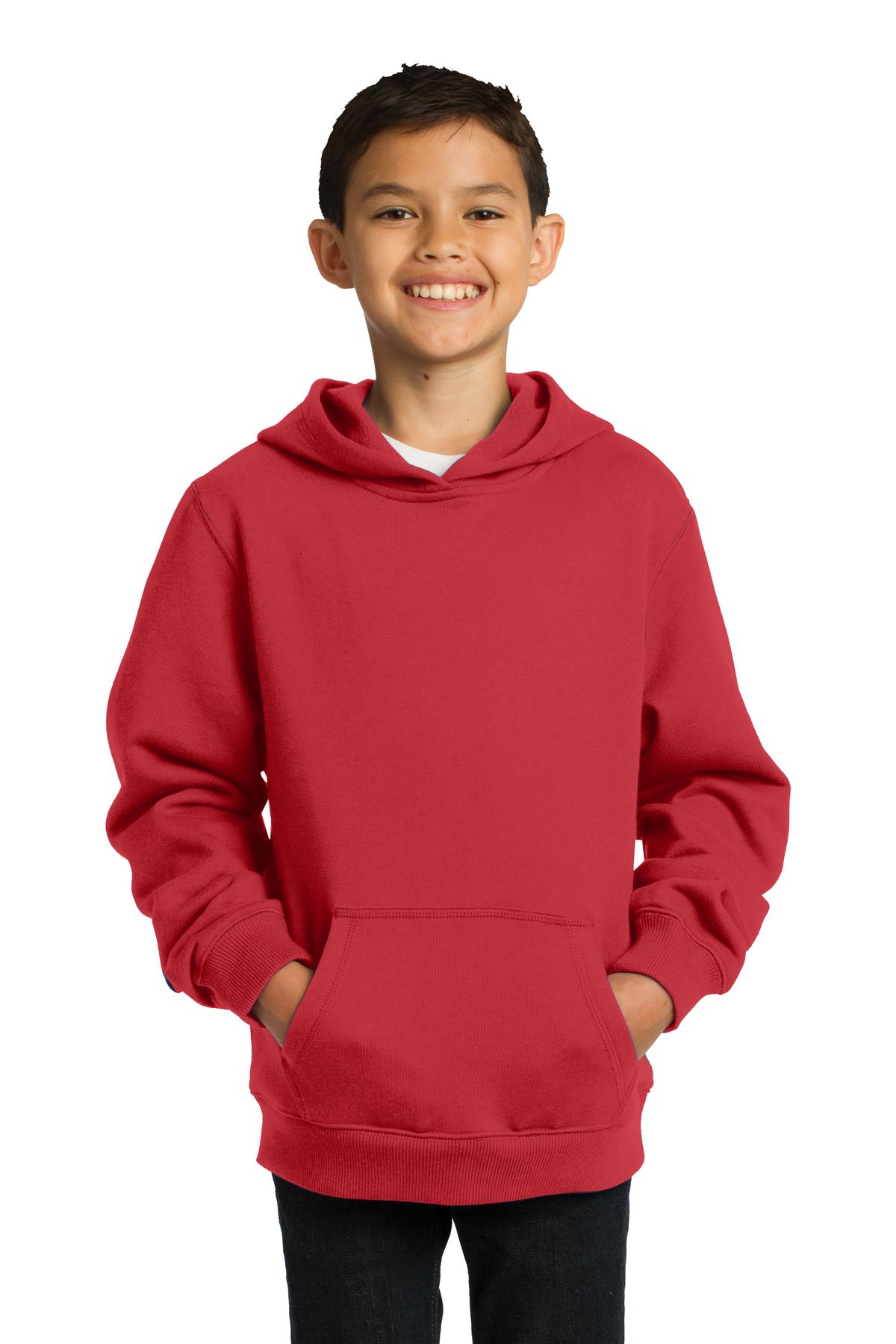 Sport-Tek Youth Pullover Hooded Sweatshirt. YST254