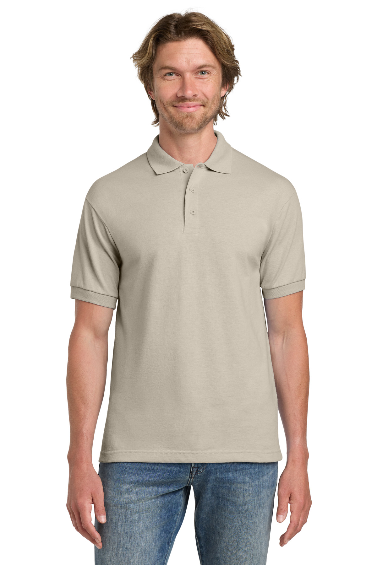 Gildan ®  - DryBlend ®  6-Ounce Jersey Knit Sport Shirt.  8800 - Front Model