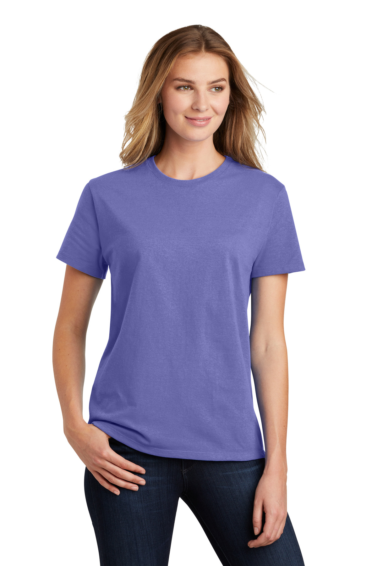 Port & Co ™ Women's Essential Tee. LPC61 - Violet