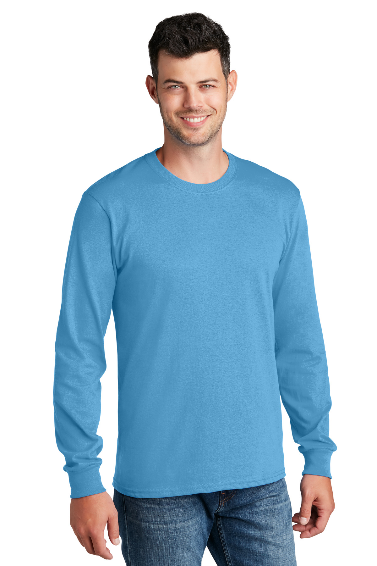 Port and Company - Long Sleeve Core Cotton Tee. PC54LS