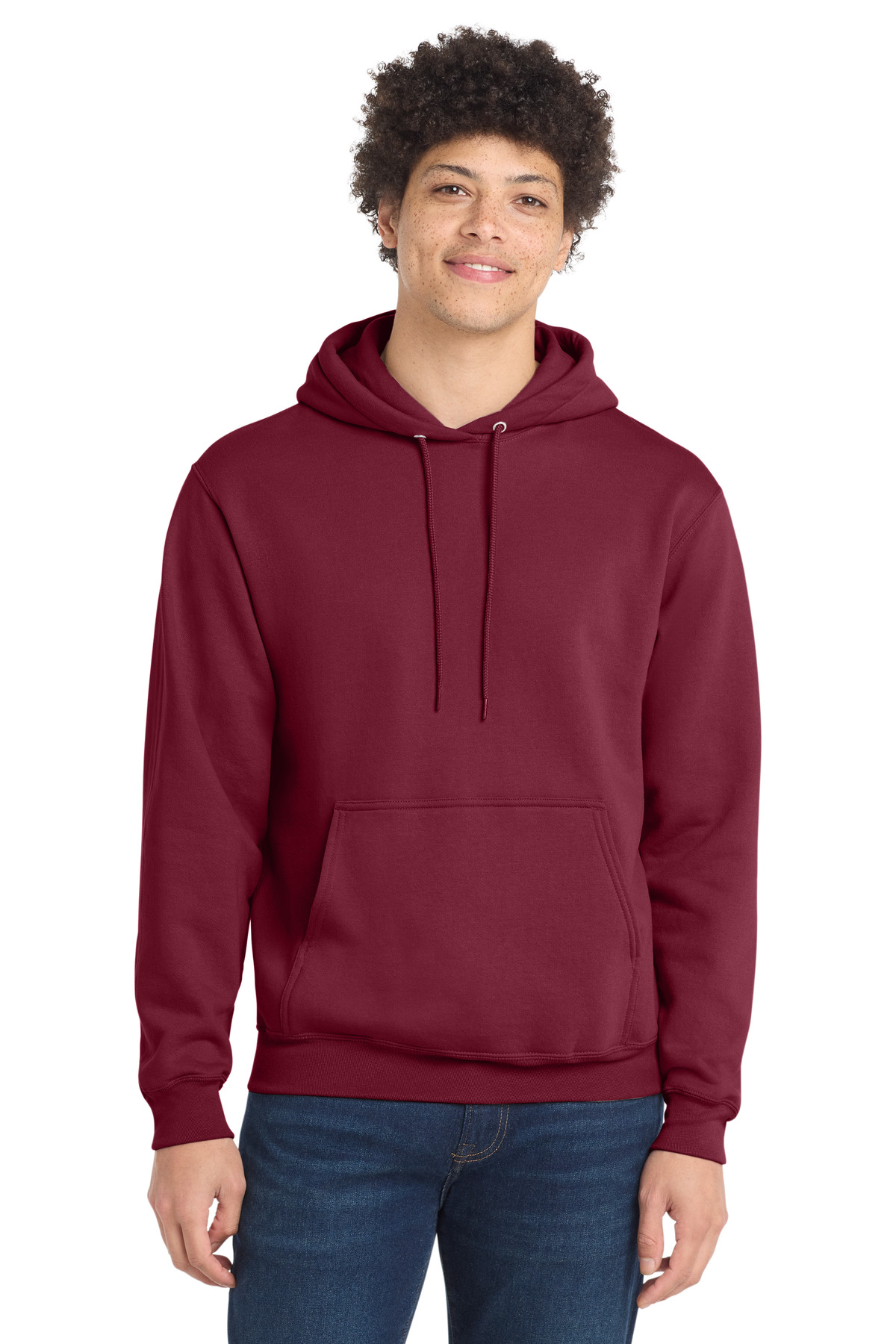 Port & Co Core Fleece Pullover Hooded Sweatshirt. PC78H