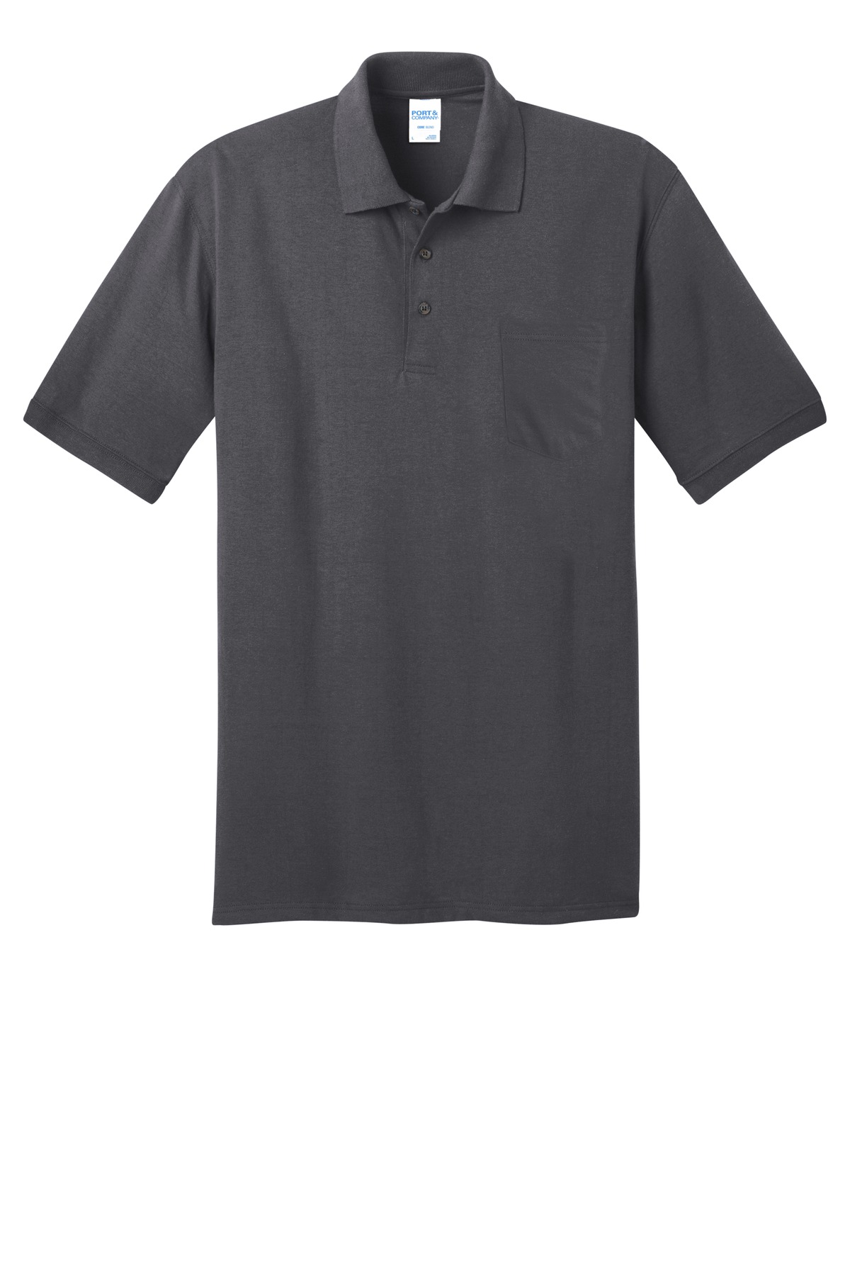 Port & Company Core Blend Jersey Knit Pocket Polo. KP55P
