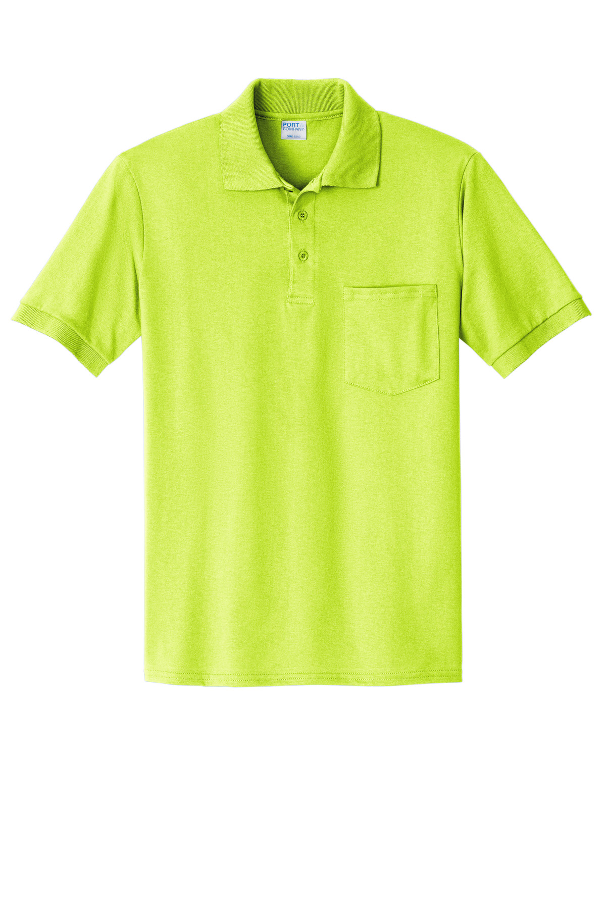Port & Company Core Blend Jersey Knit Pocket Polo. KP55P