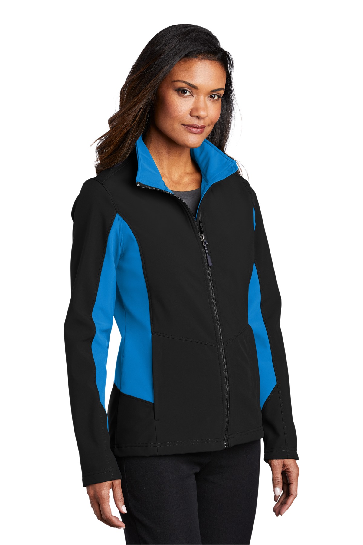 Port Authority Women's Core Colorblock Soft Shell Jacket. L318