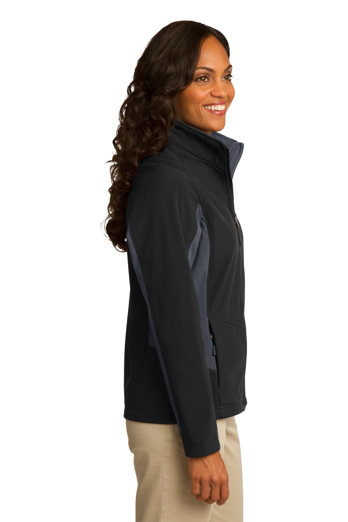 Port Authority Women's Core Colorblock Soft Shell Jacket. L318