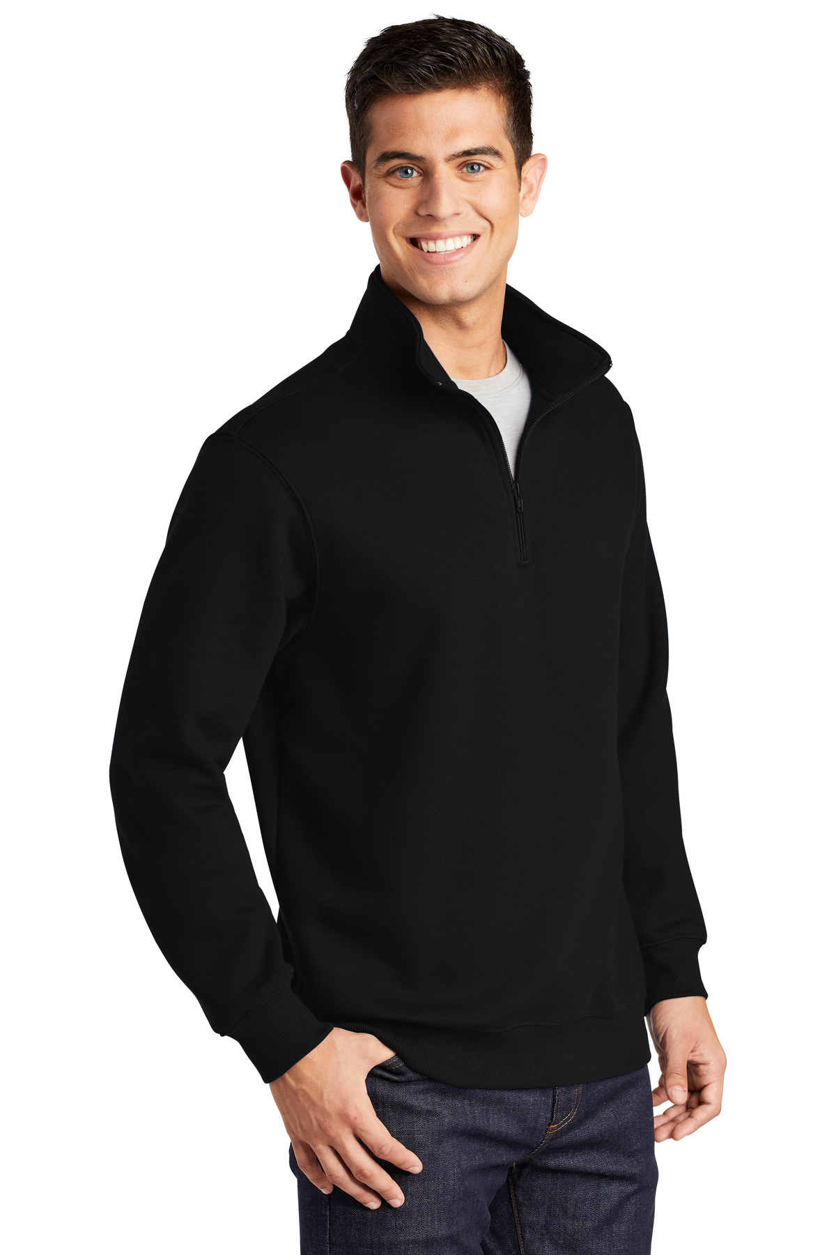 Sport-Tek 1/4-Zip Sweatshirt. ST253
