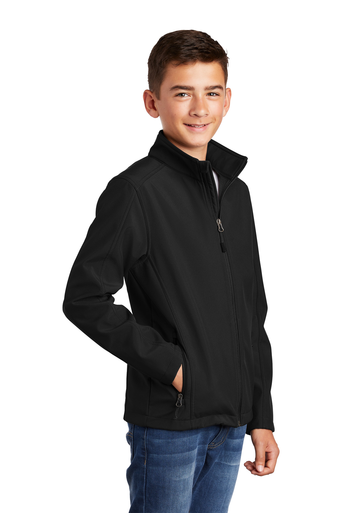 Port Authority Youth Core Soft Shell Jacket. Y317 At Wholesale Prices