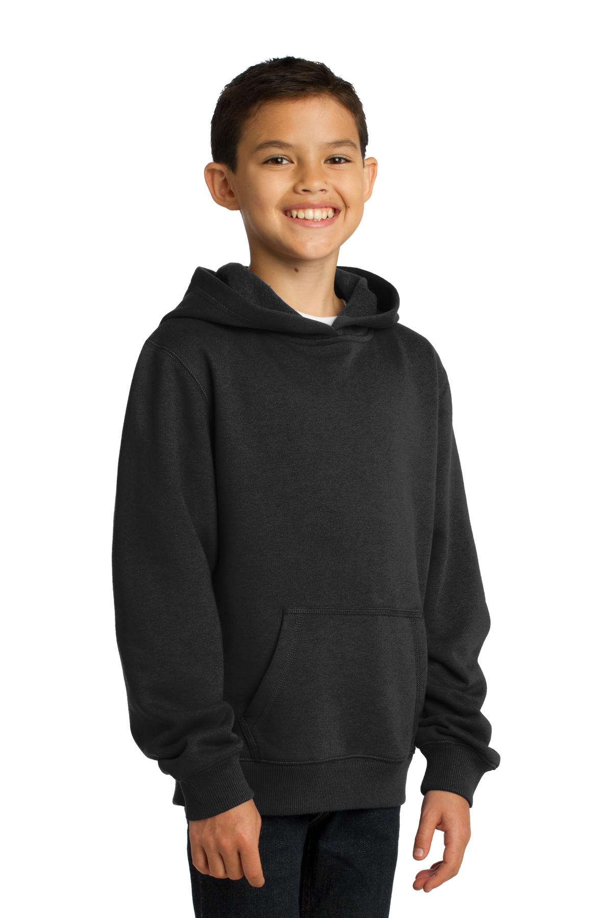 Sport-Tek Youth Pullover Hooded Sweatshirt. YST254