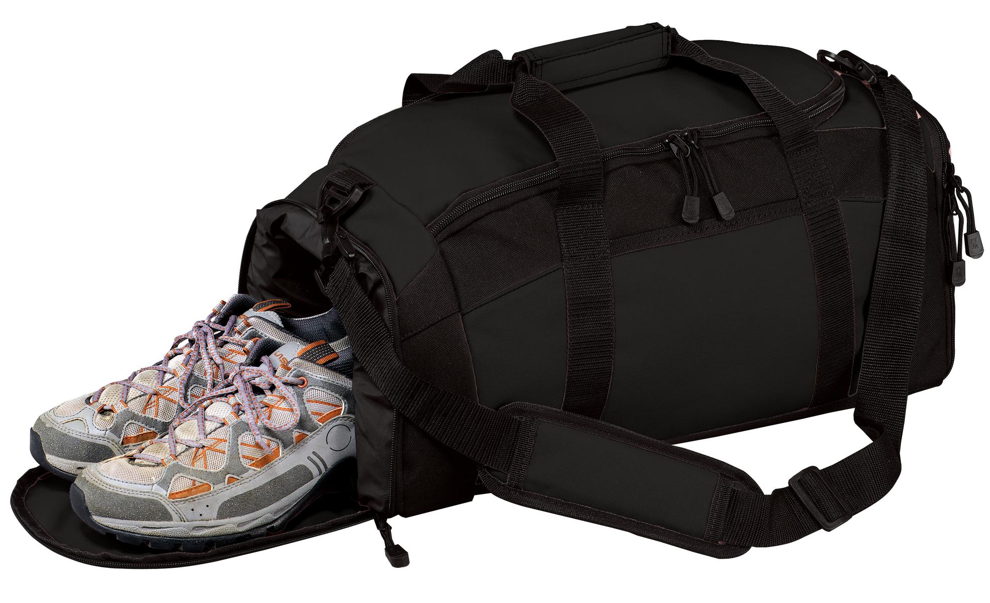 Port Authority® - Gym Bag — BLACK