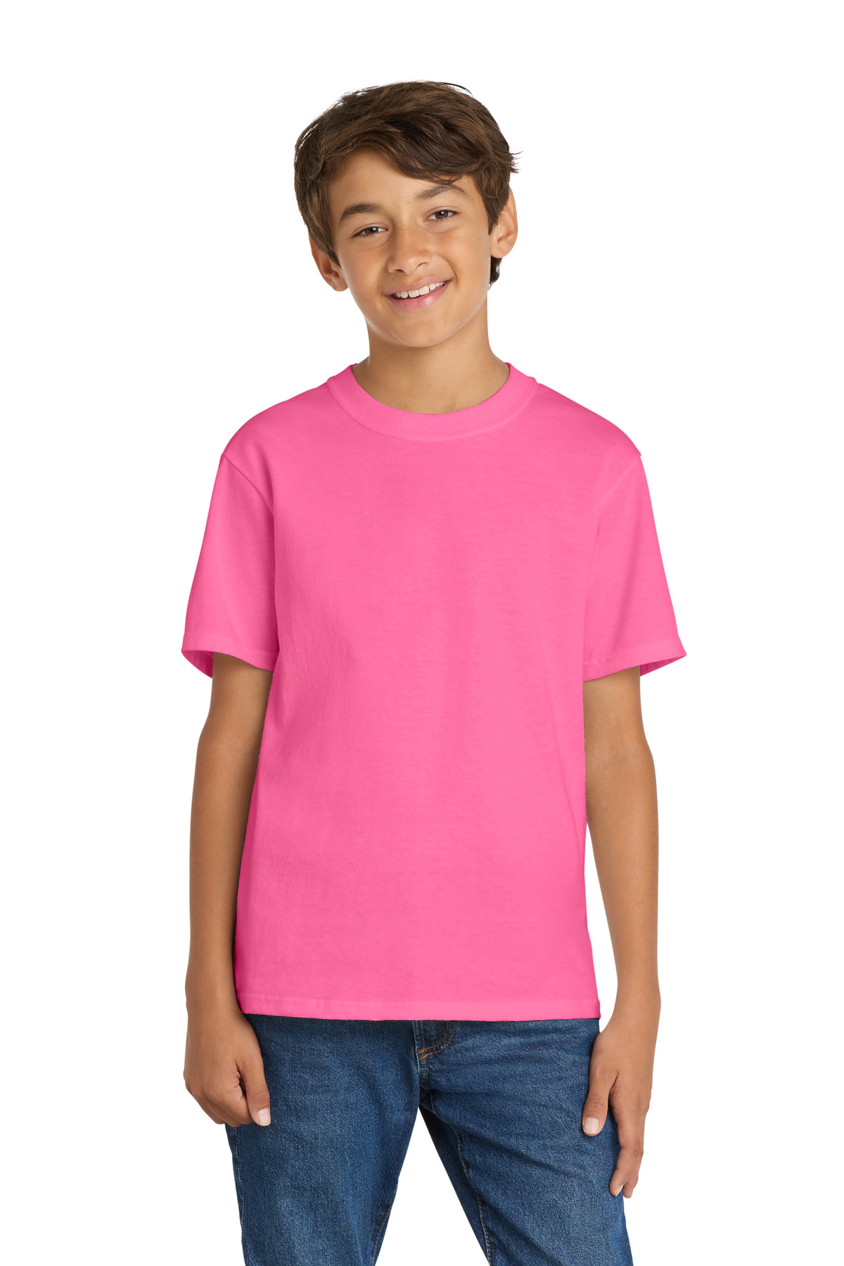 Port & Co Youth Core Cotton Tee. PC54Y