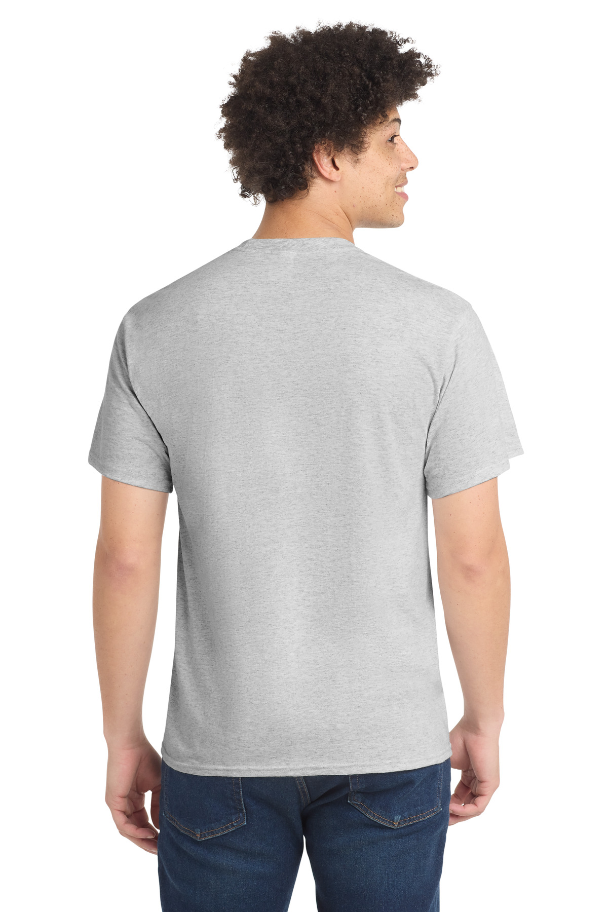 Port & Co Core Blend Tee. back view
