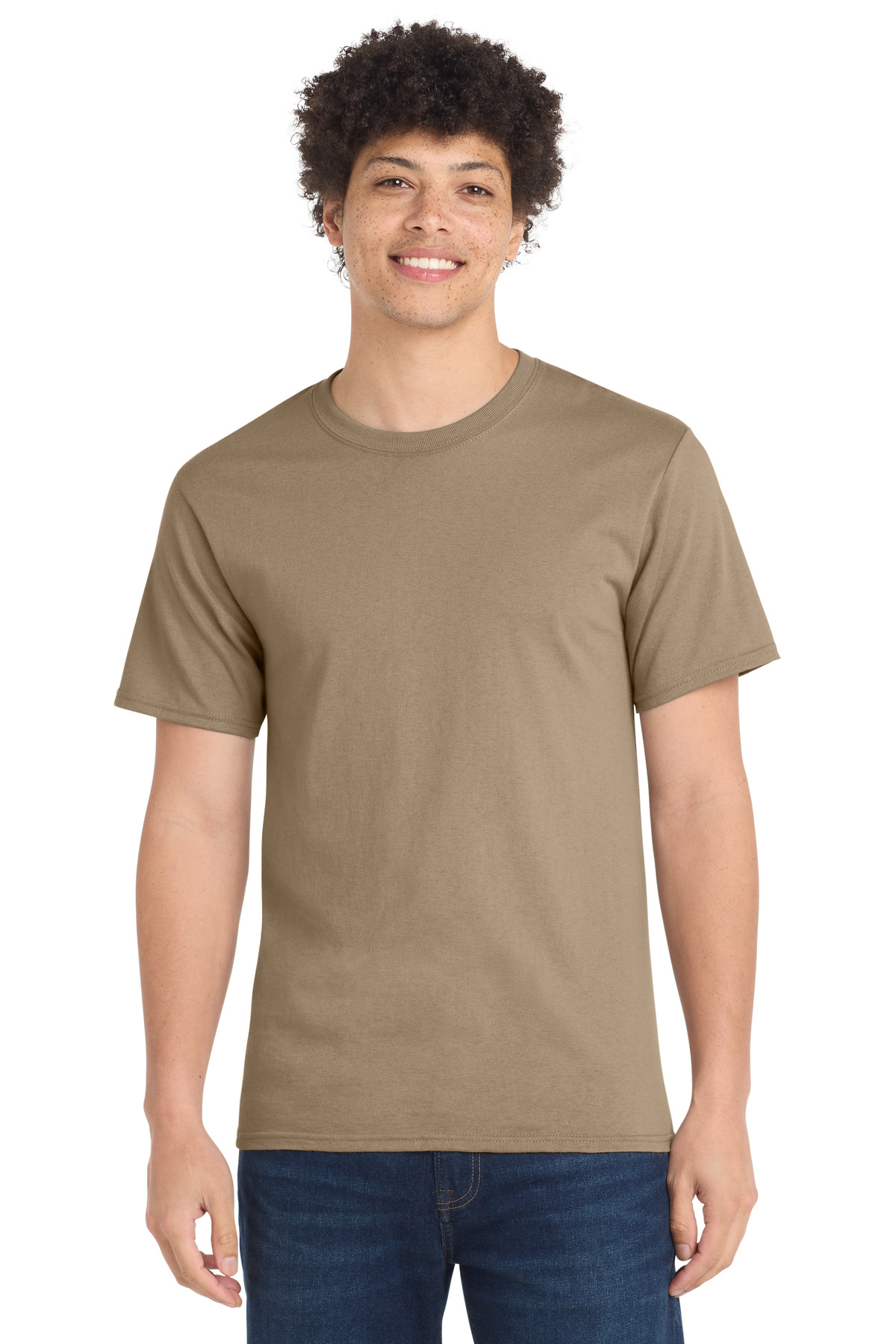 Port & Co ™ Essential Tee. PC61 - Sand