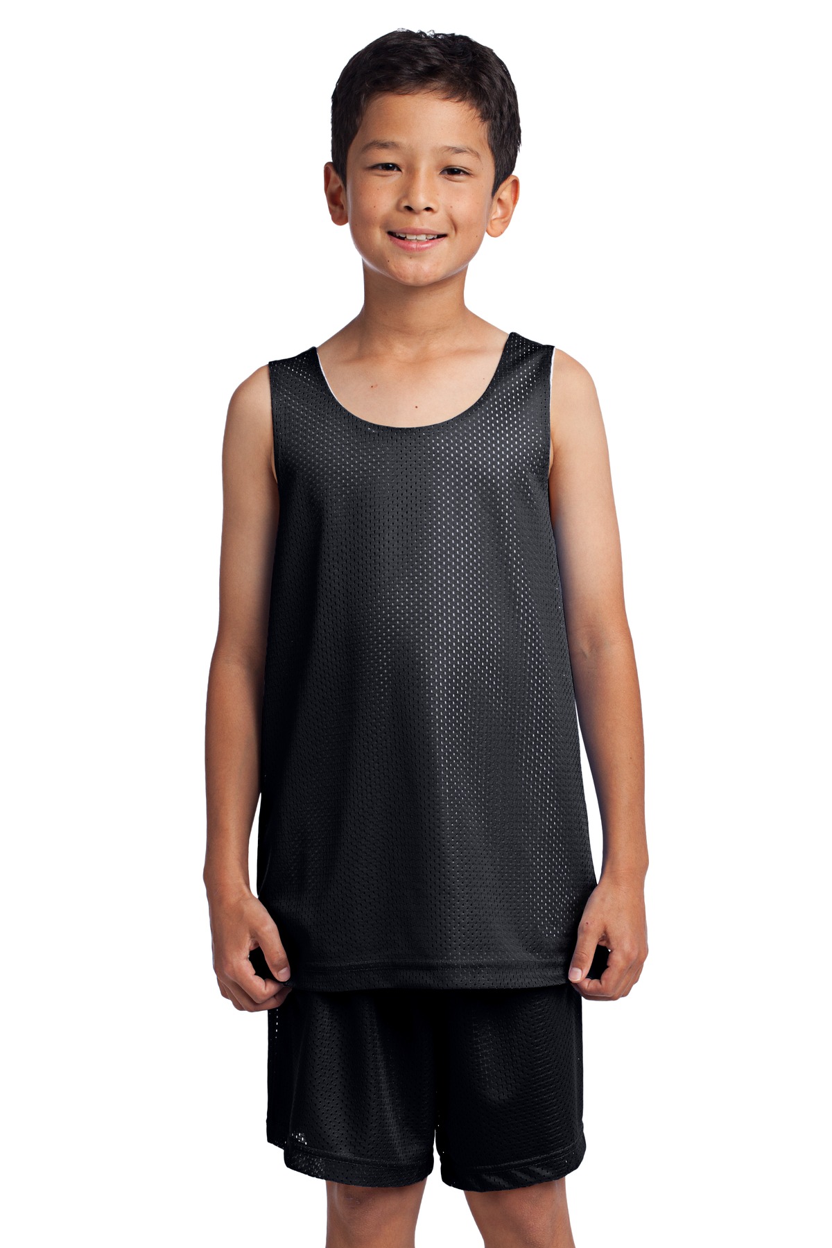 Sport-Tek Activewear Youth T-Shirts for Hospitality ® Youth PosiCharge® Classic Mesh Reversible Tank.-Sport-Tek
