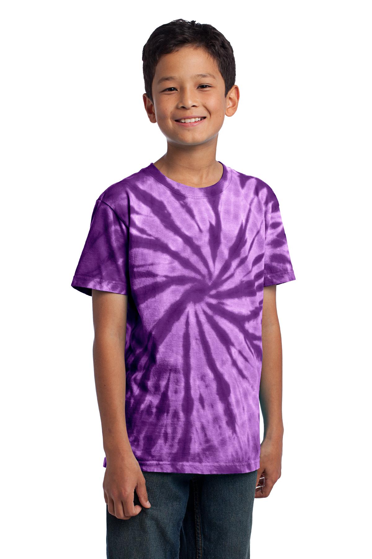 Port & Co Youth Tie-Dye Tee. PC147Y