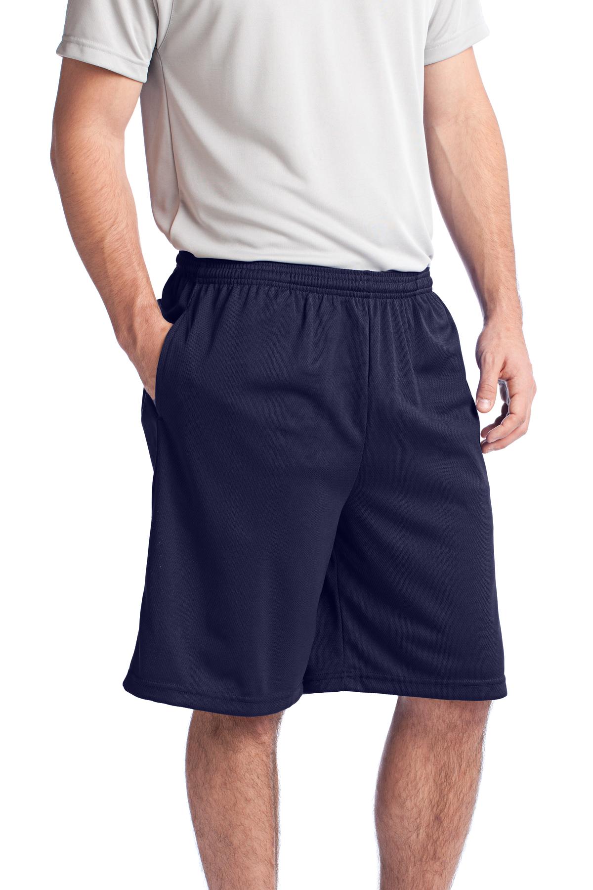 Sport-Tek PosiCharge Tough Mesh Pocket Short. ST312