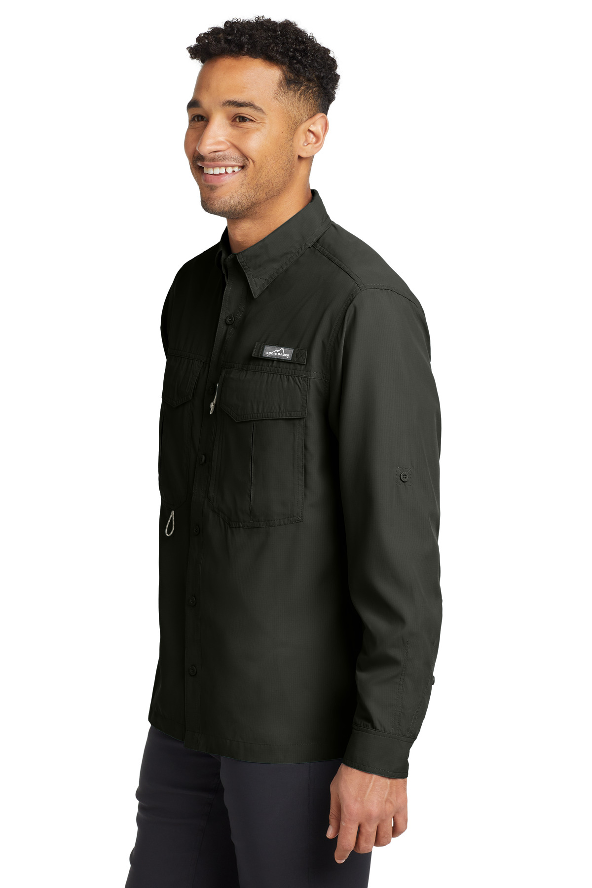 Eddie Bauer - Long Sleeve Performance Fishing Shirt. EB600