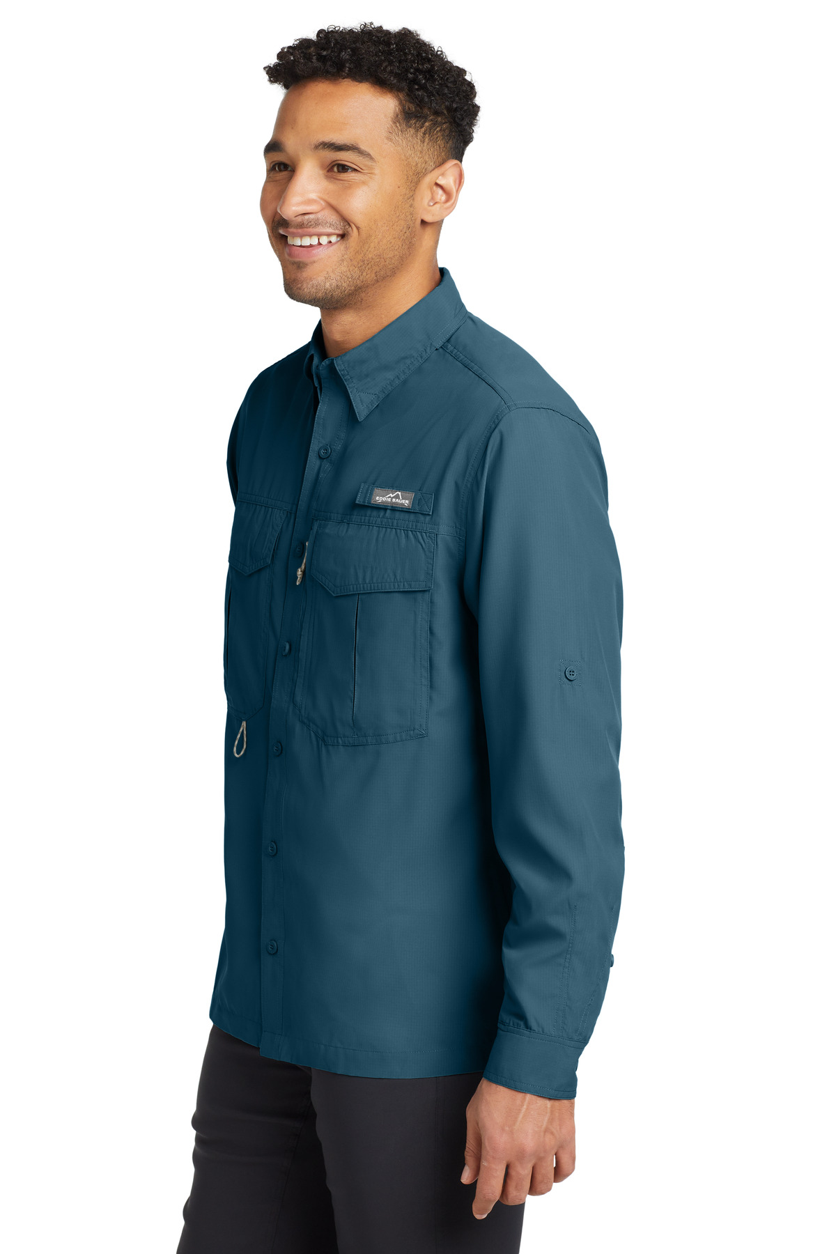 Eddie Bauer - Long Sleeve Performance Fishing Shirt. EB600