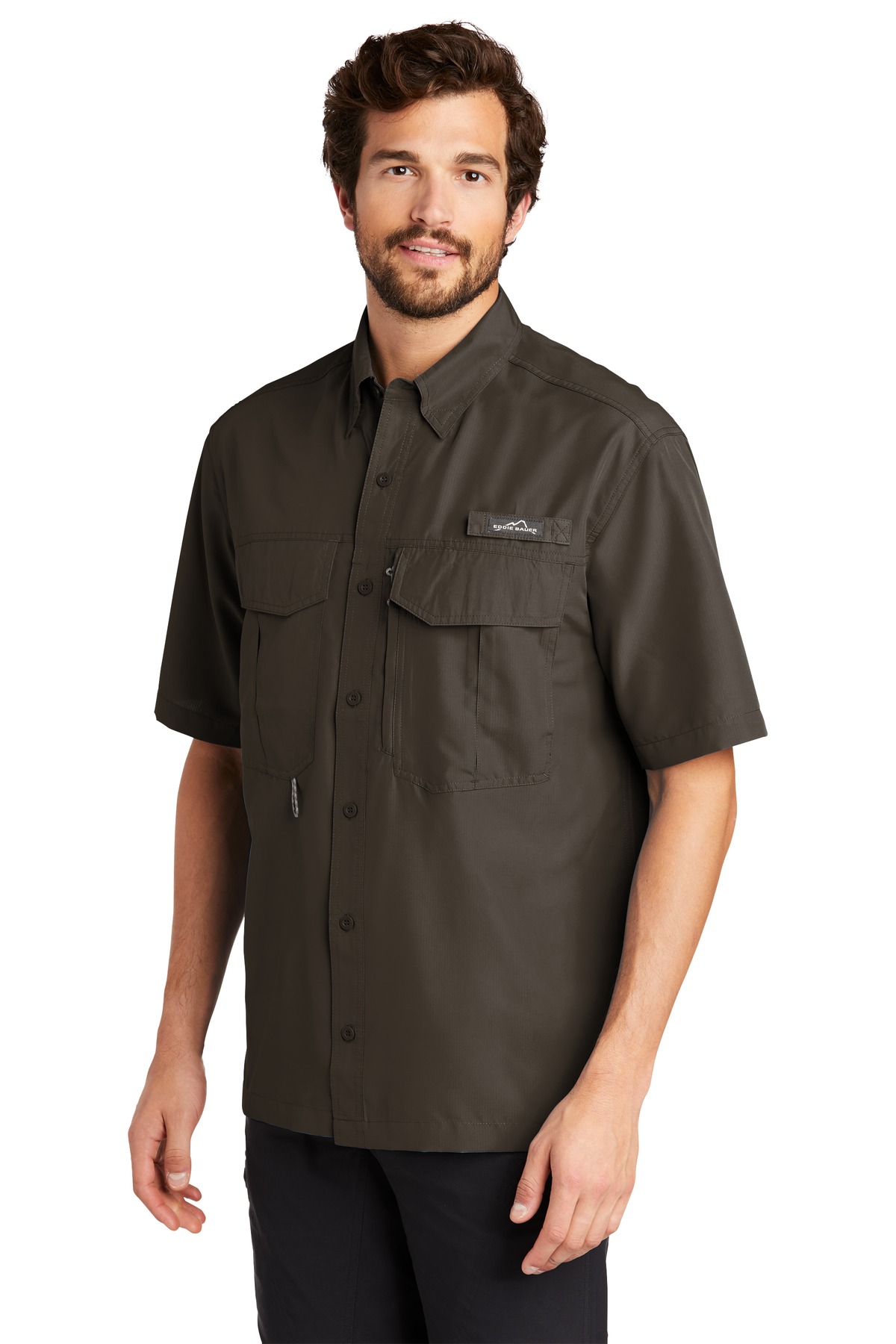 Eddie Bauer Short Sleeve Performance Fishing Shirt EB602