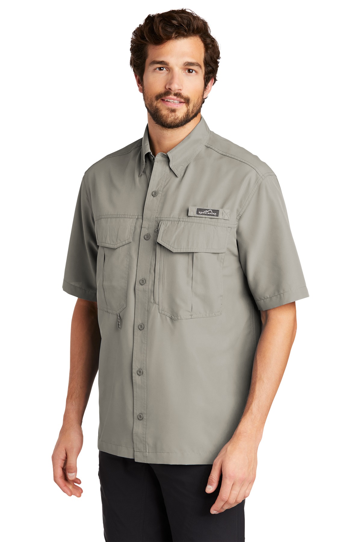 Eddie Bauer Short Sleeve Performance Fishing Shirt EB602