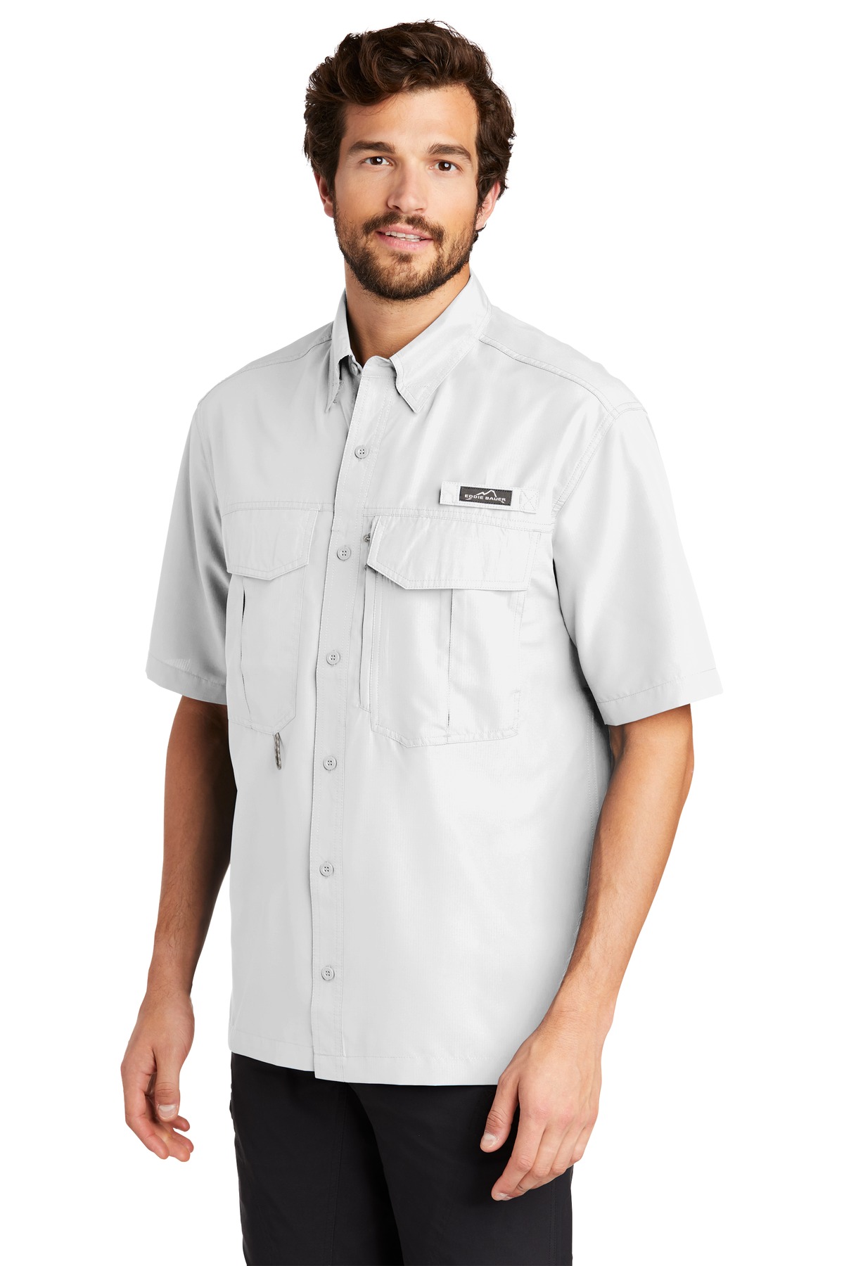Eddie Bauer Short Sleeve Performance Fishing Shirt EB602
