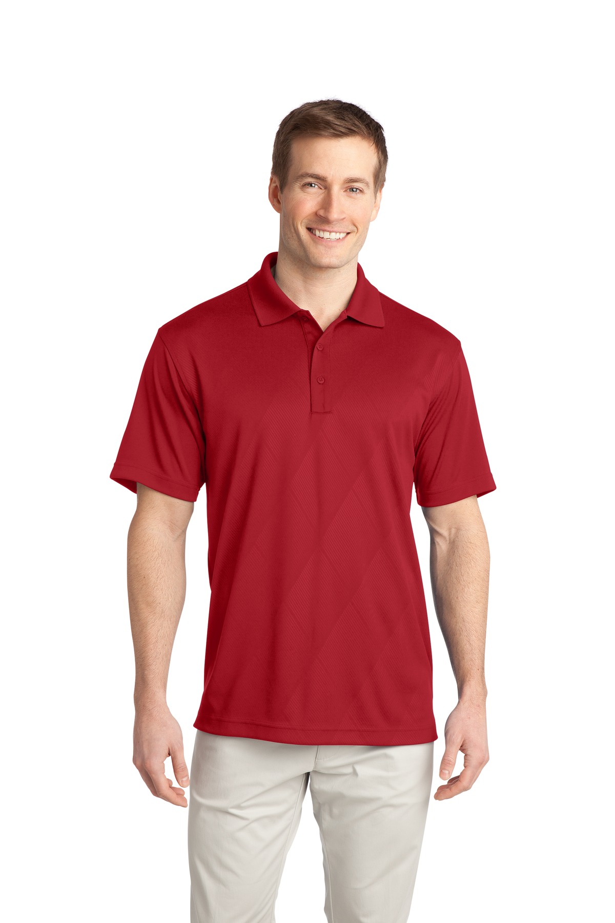 Port Authority Tech Embossed Polo. K548