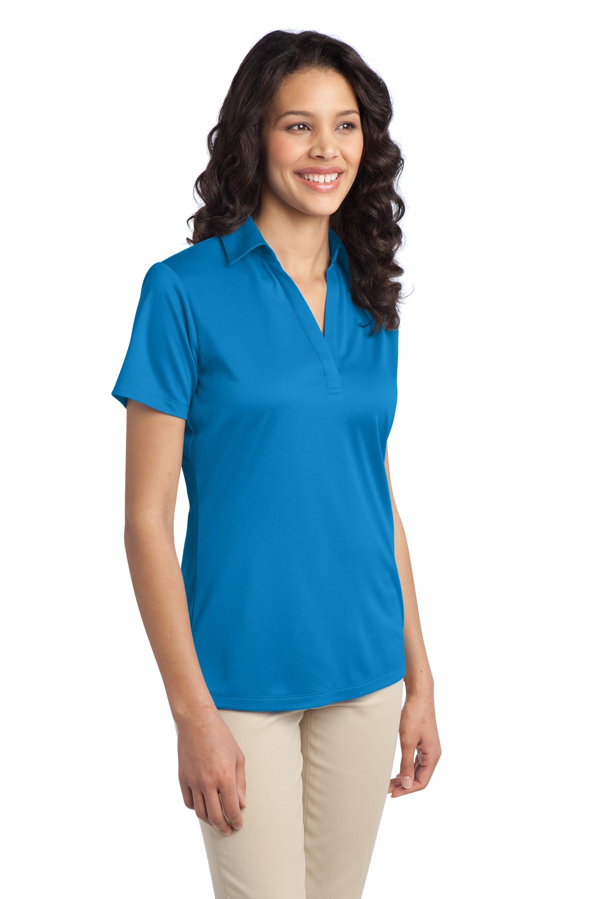 Port Authority Women's Silk Touch Performance Polo. L540