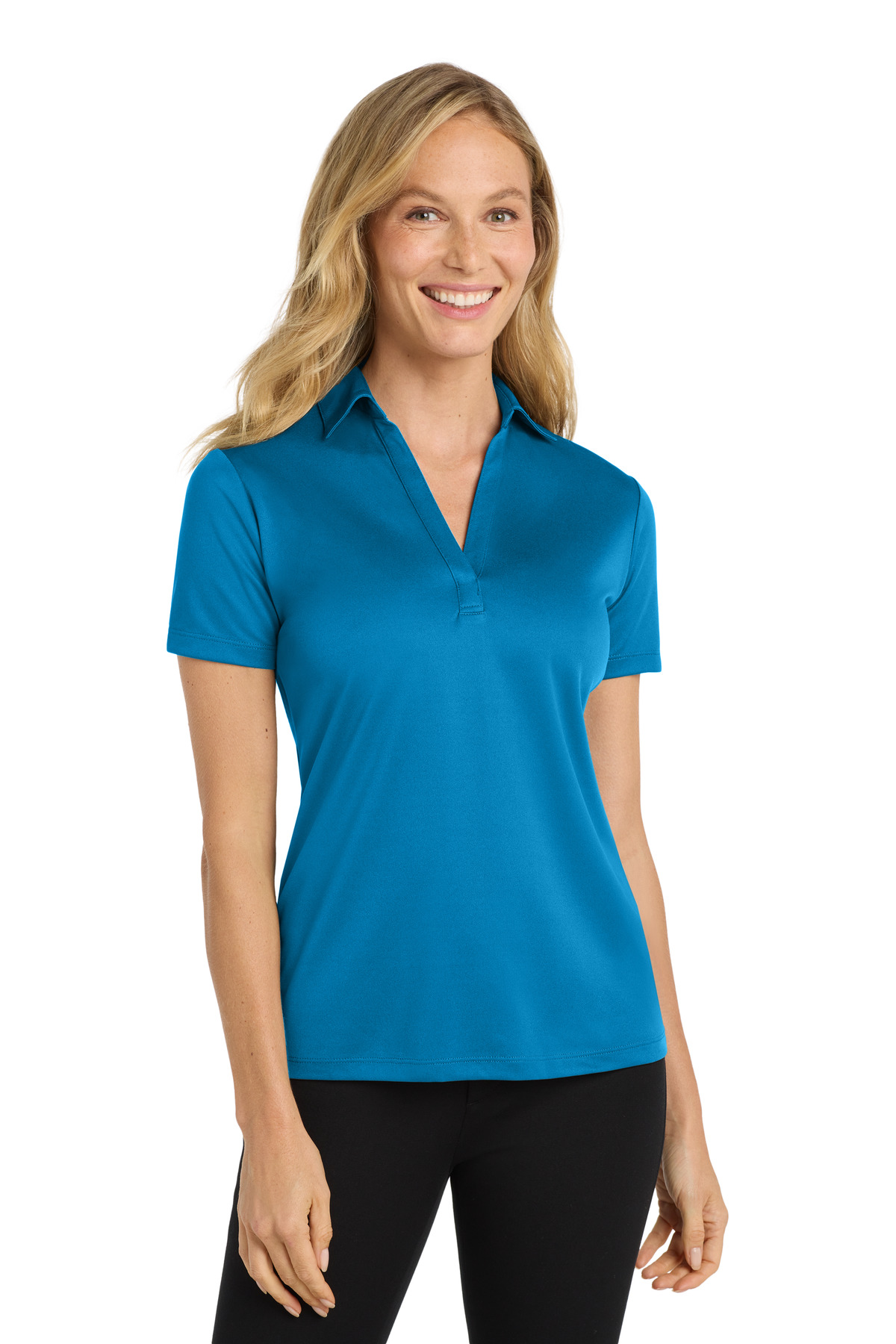 L540-Port Authority   Ladies Silk Touch Performance Polo. L540