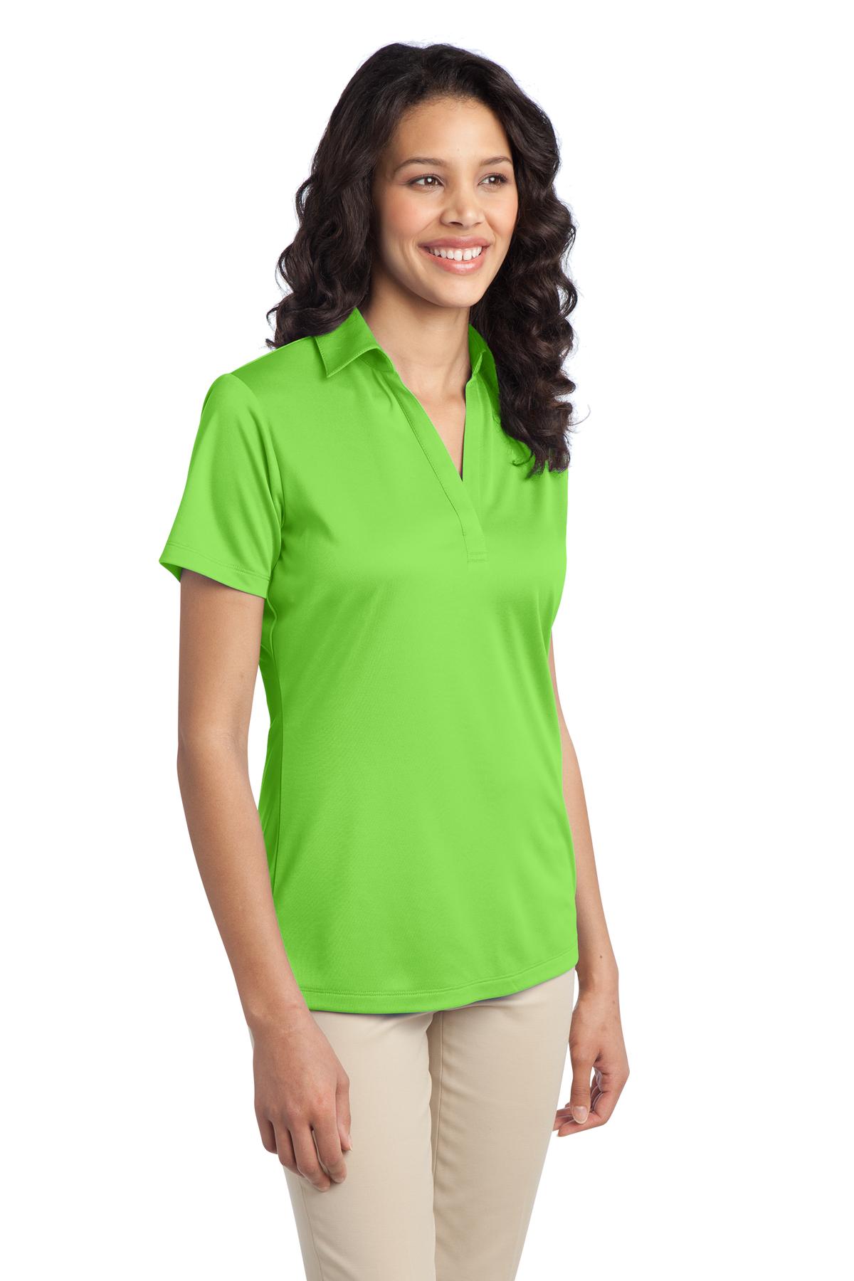 Port Authority Women's Silk Touch Performance Polo. L540