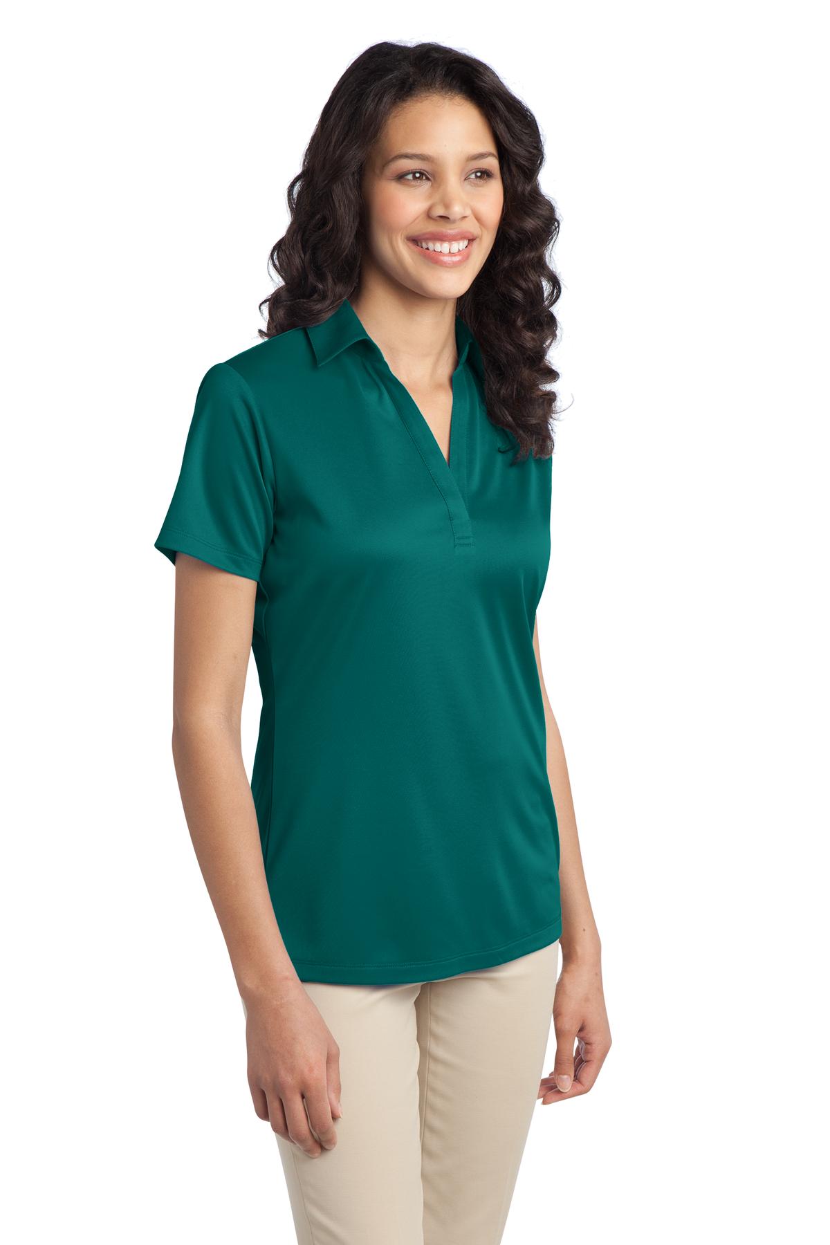 Port Authority Women's Silk Touch Performance Polo. L540