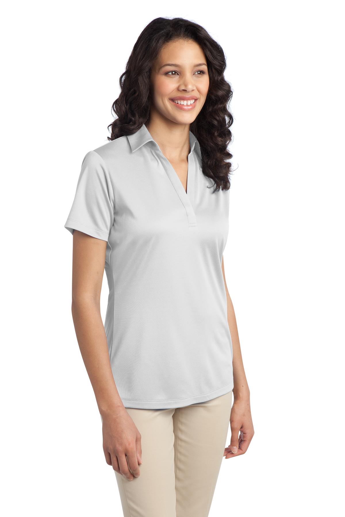 Port Authority Women's Silk Touch Performance Polo. L540