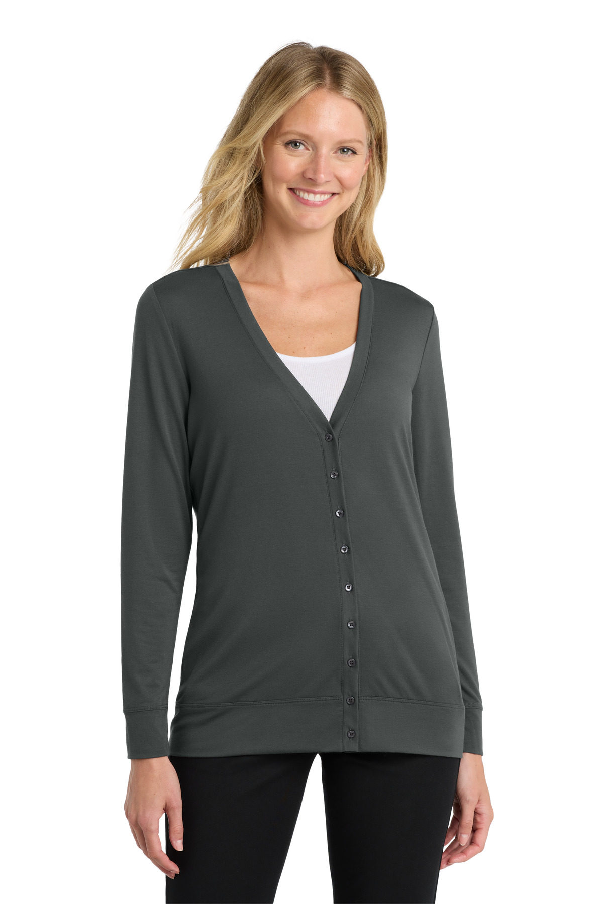 Port Authority Women's Concept Cardigan. L545 - Image 2
