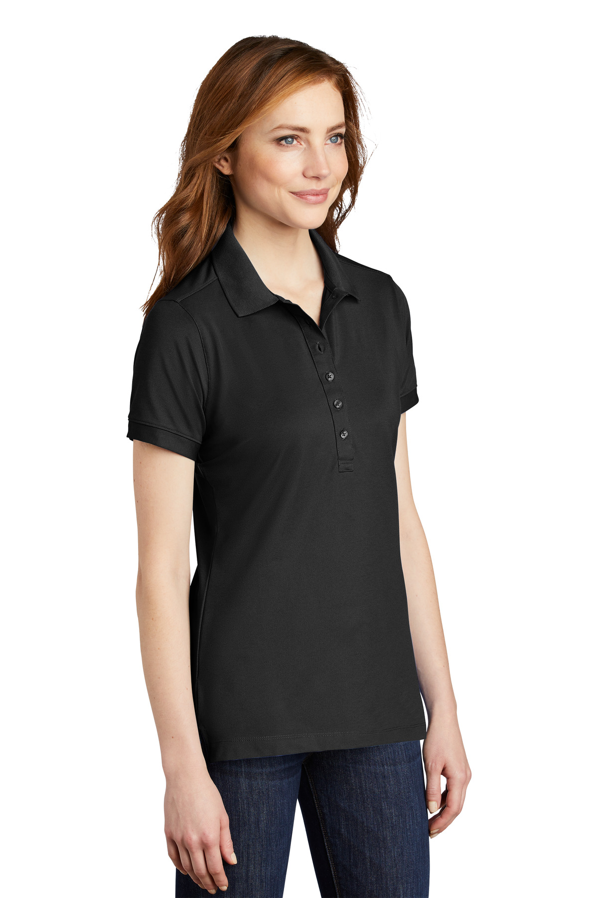 Port Authority Ladies Stretch Pique Polo. L555