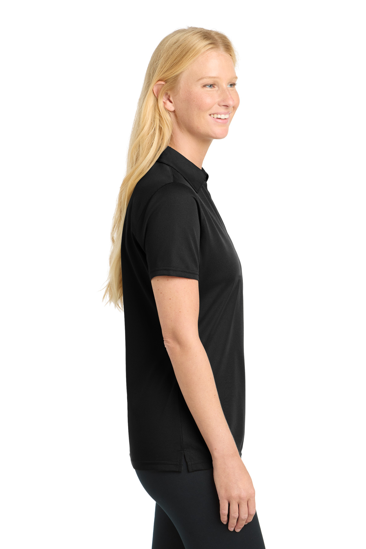 Sport-Tek Ladies PosiCharge Active Textured Polo. LST690