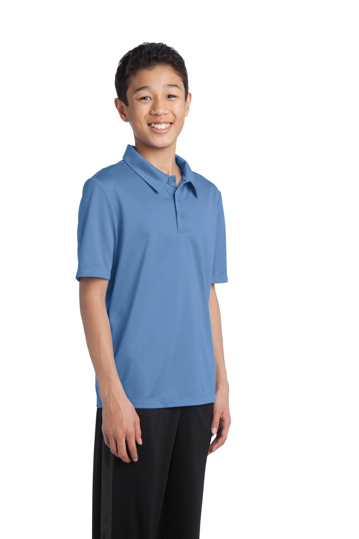 Port Authority Youth Silk Touch Performance Polo. Y540