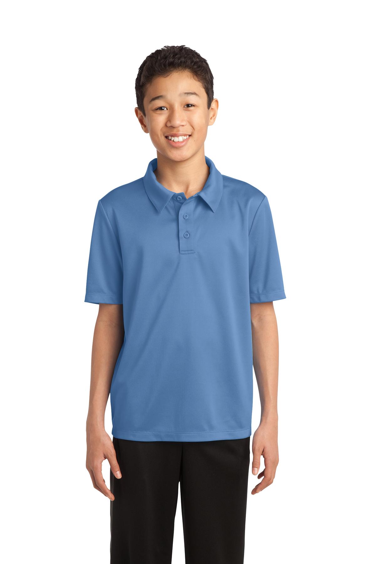 Port Authority Y540 Youth 100% Polyester Silk Touch Performance Polo Shirt - Picture 46 of 49