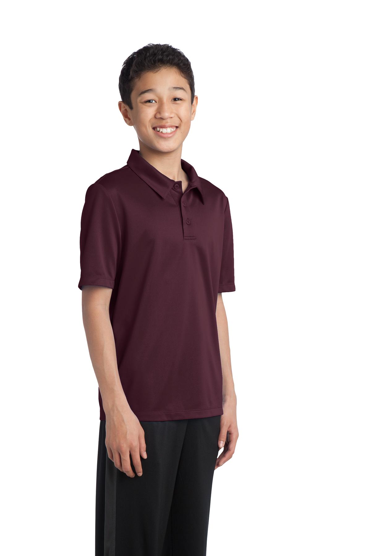 Port Authority Youth Silk Touch Performance Polo. Y540