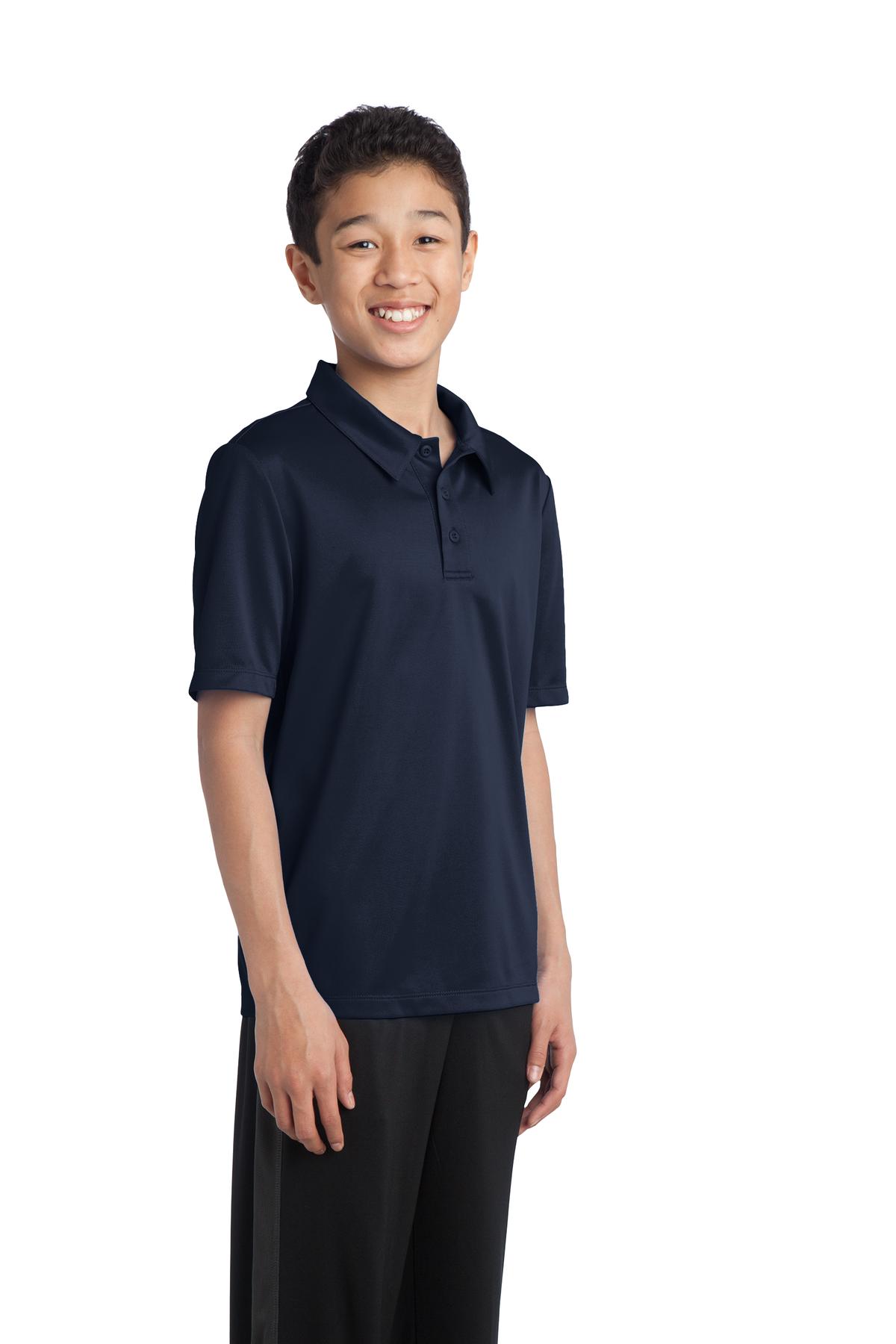 Port Authority Youth Silk Touch Performance Polo. Y540