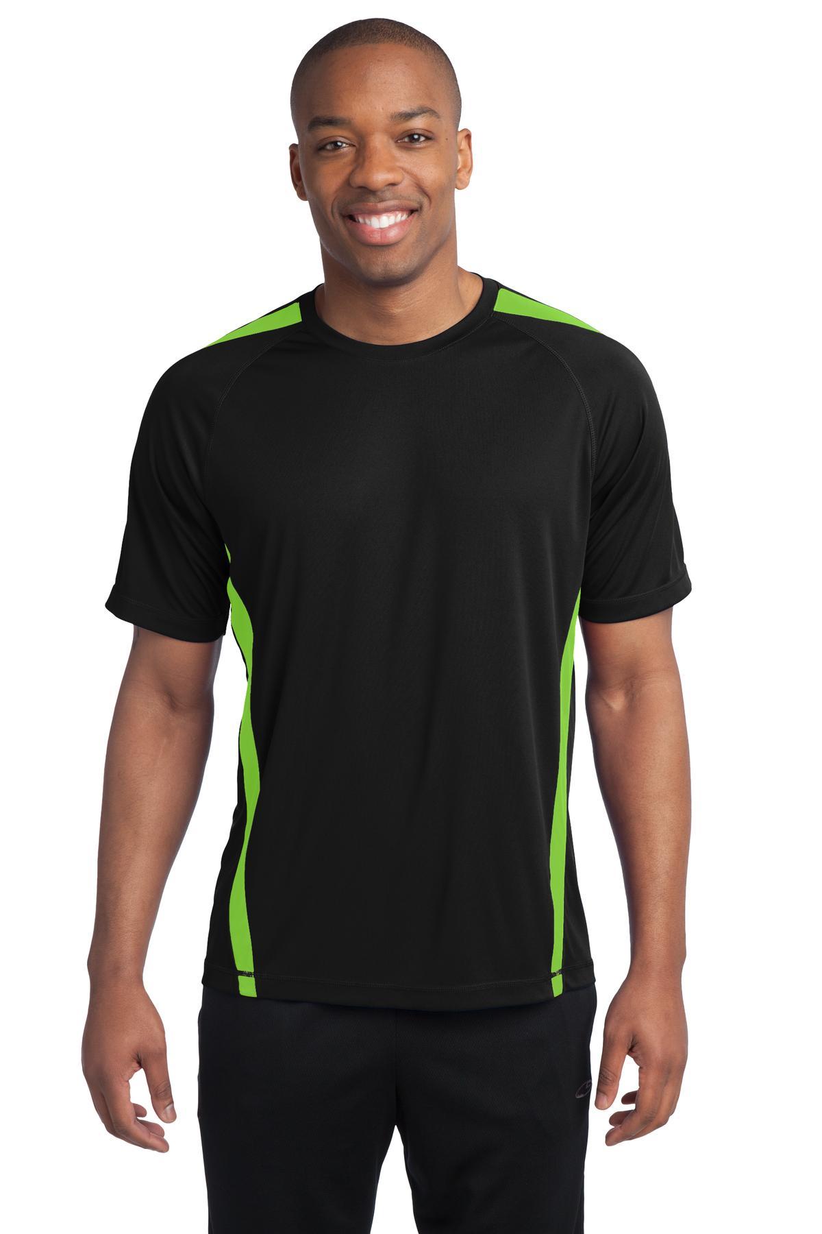 Sport-Tek Activewear T-Shirts for Hospitality ® Colorblock PosiCharge® Competitor Tee.-Sport-Tek