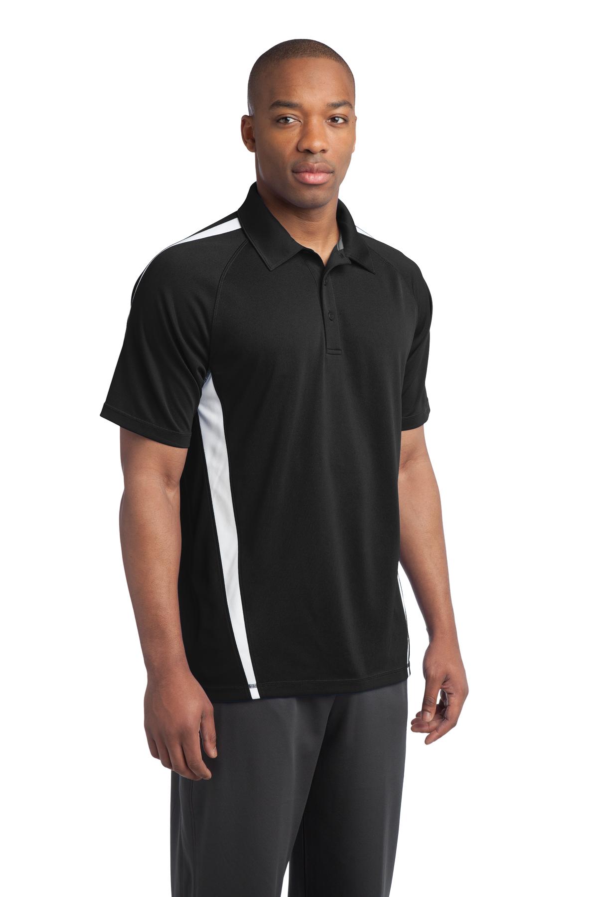 Sport-Tek PosiCharge Micro-Mesh Colorblock Polo. ST685