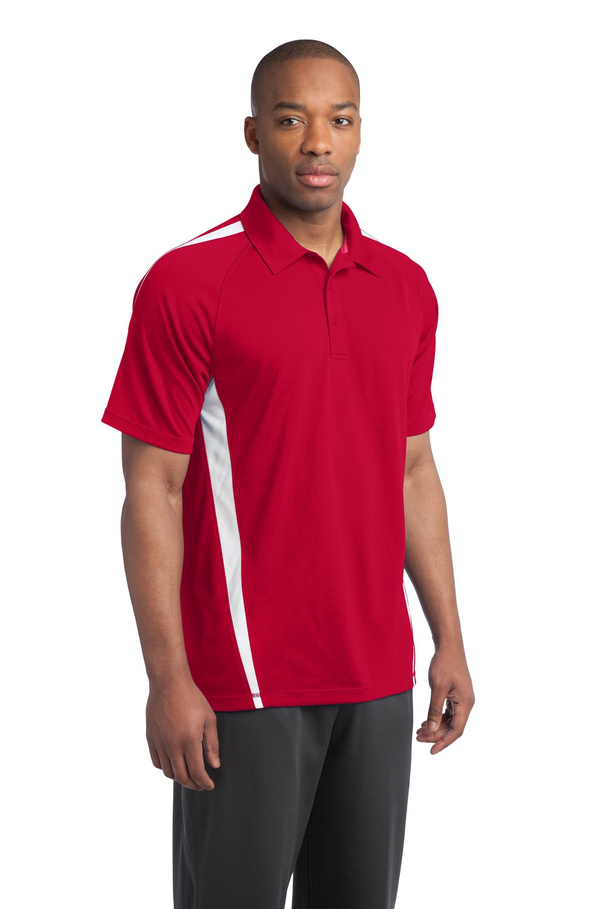 Sport-Tek PosiCharge Micro-Mesh Colorblock Polo. ST685