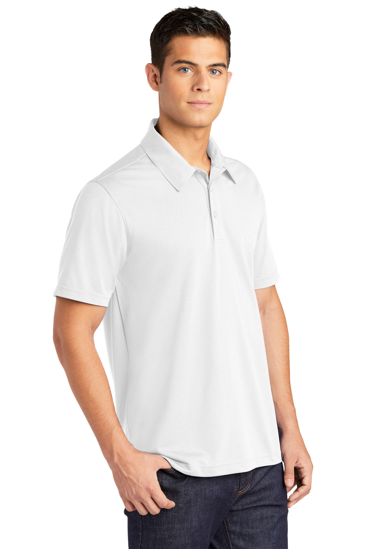 Sport-Tek PosiCharge Active Textured Polo. ST690