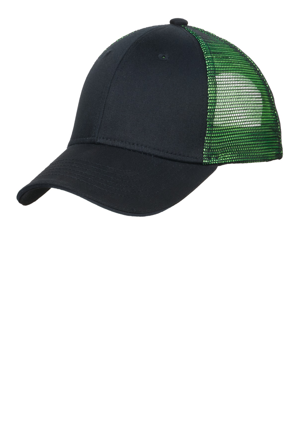 Port Authority ® Double Mesh Snapback Sandwich Bill Cap. C818 - Image 3