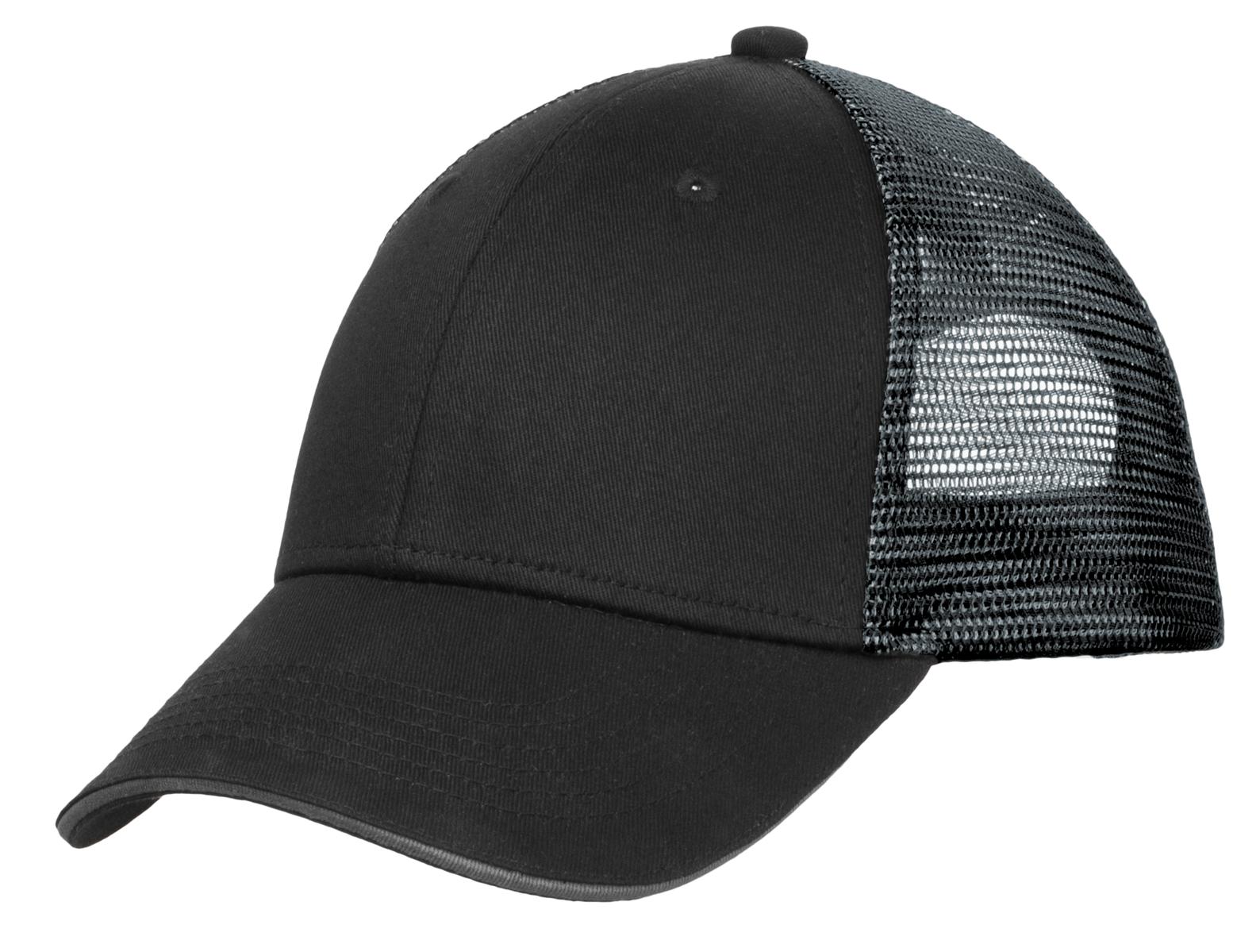 Port Authority ® Double Mesh Snapback Sandwich Bill Cap. C818 - Image 4