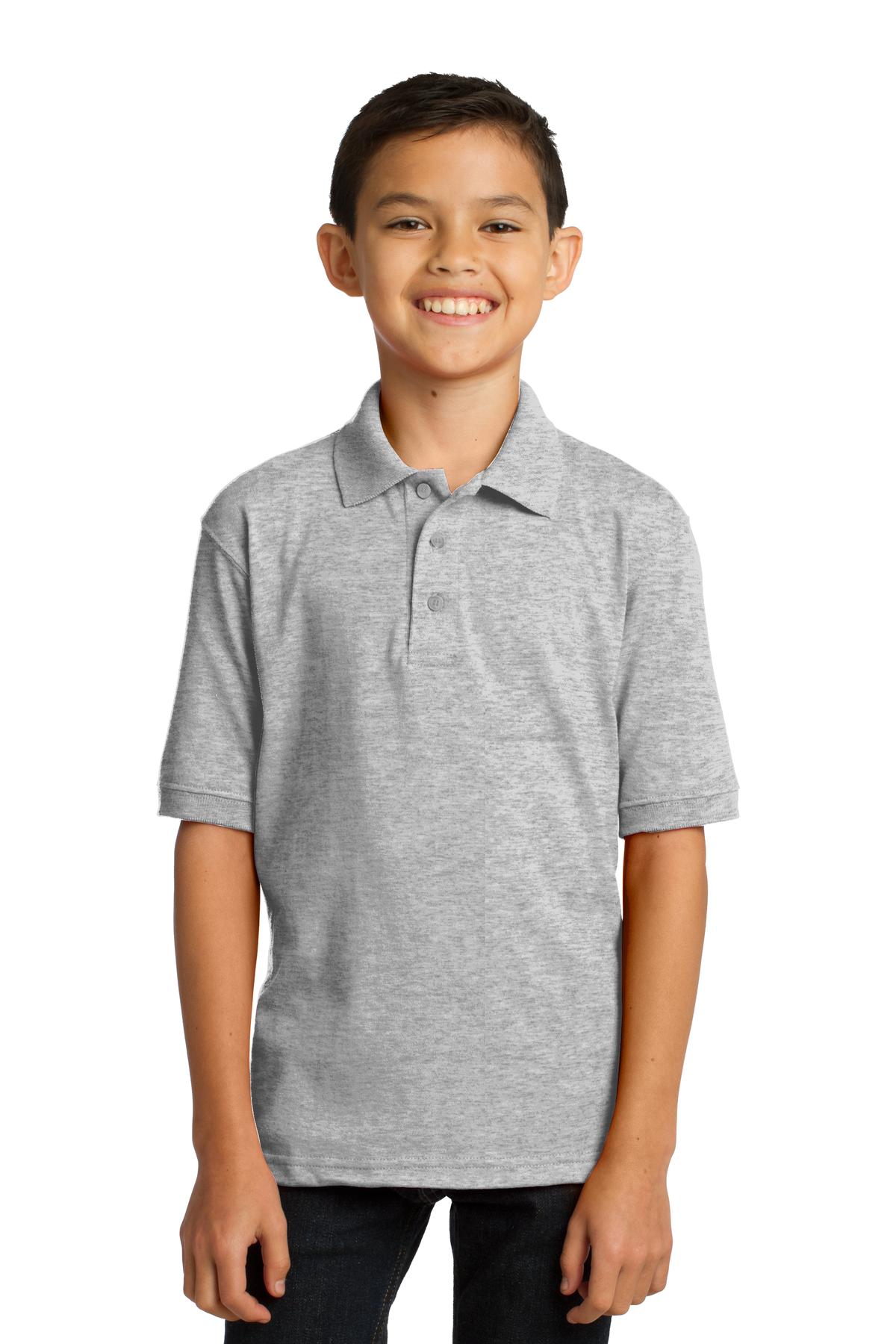 Port & Company Youth Core Blend Jersey Knit Polo - KP55Y
