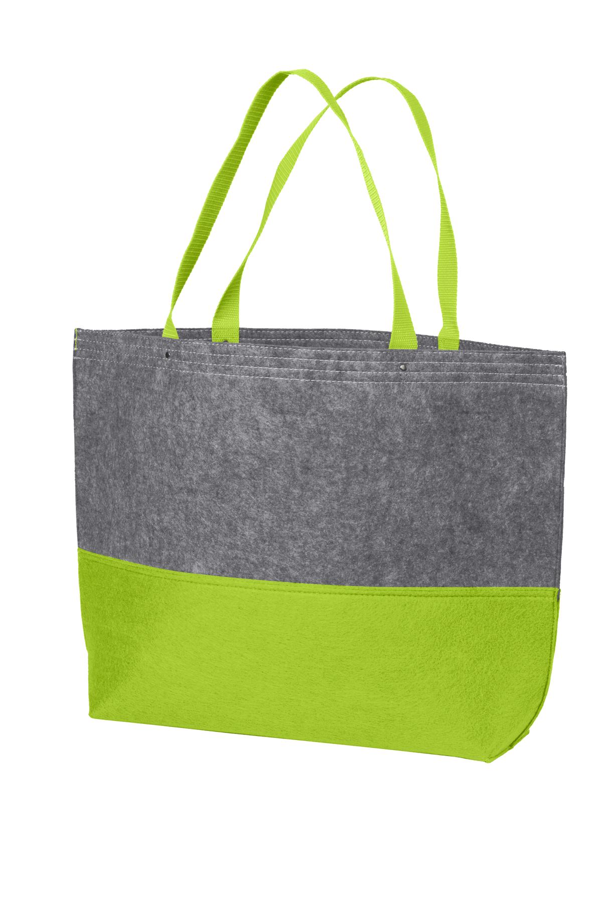 Port Authority Large Felt Tote. BG402L