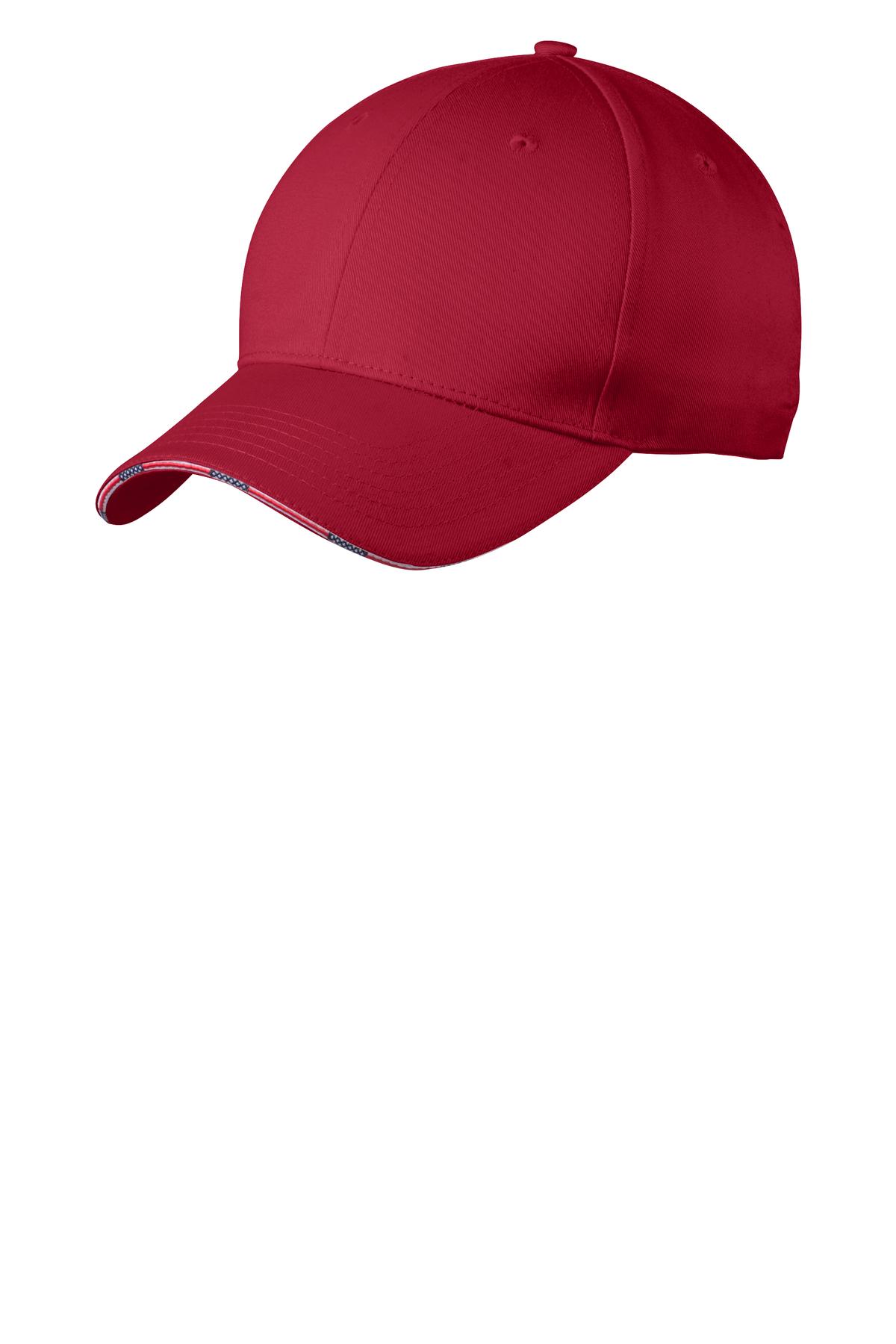 Port Authority ® Americana Flag Sandwich Cap. C829 - Image 2