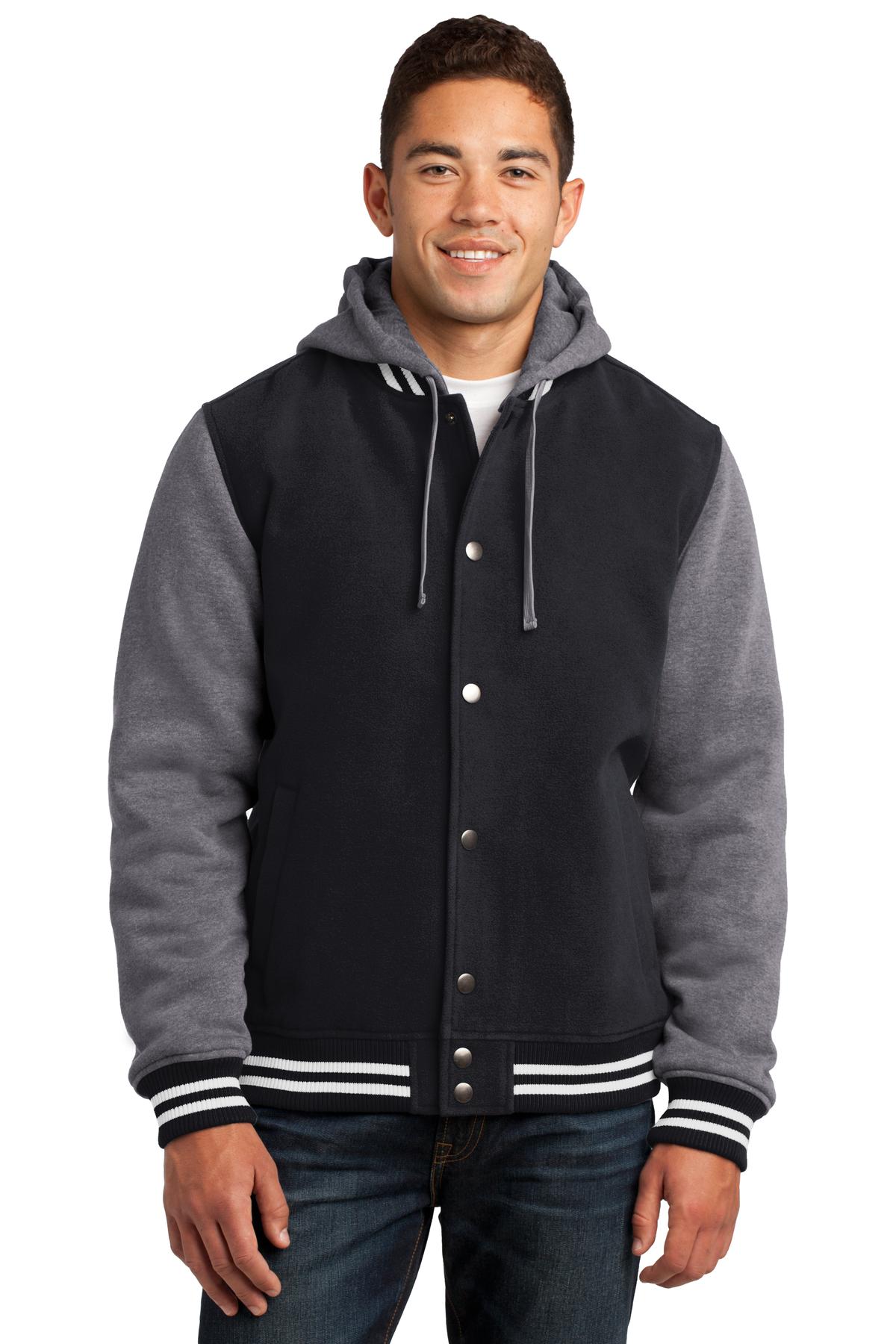 Sport-Tek Hospitality Outerwear ® Insulated Letterman Jacket.-Sport-Tek