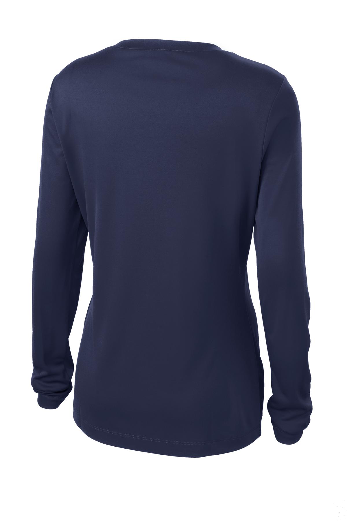 Sport-Tek Damen Langarmshirt PosiCharge Competitor V-Ausschnitt - Bild 44 von 56