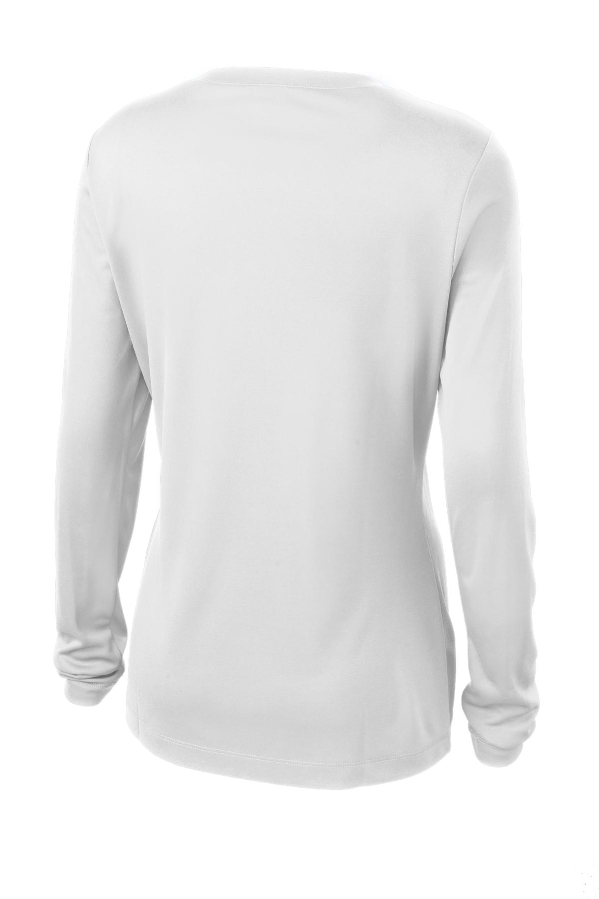 Sport-Tek Damen Langarmshirt PosiCharge Competitor V-Ausschnitt - Bild 56 von 56